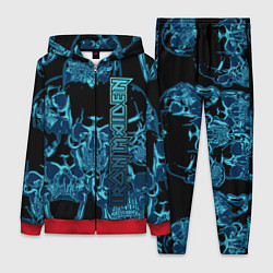 Женский 3D-костюм Iron Maiden, цвет: 3D-красный