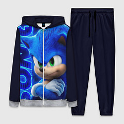 Женский 3D-костюм SONIC, цвет: 3D-меланж