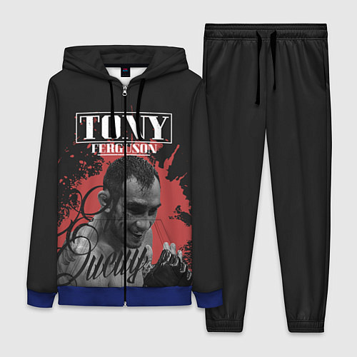 Женский костюм Tony Ferguson / 3D-Синий – фото 1