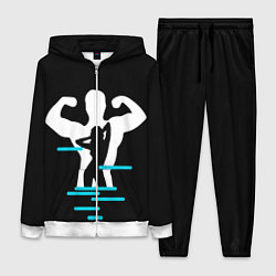 Женский 3D-костюм Титан, цвет: 3D-белый