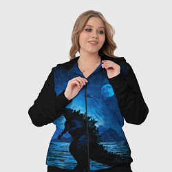 Женский 3D-костюм GODZILLA, цвет: 3D-черный — фото 2