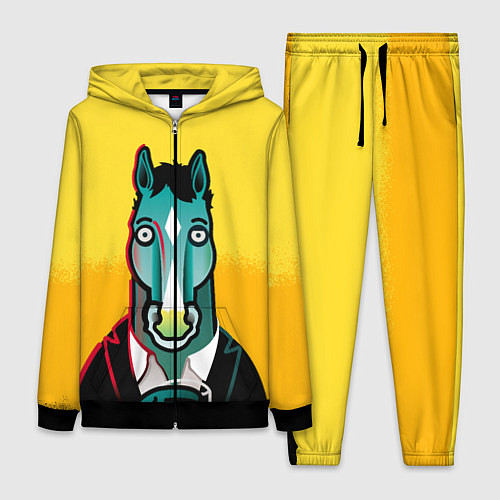 Женский костюм BoJack Horseman / 3D-Черный – фото 1