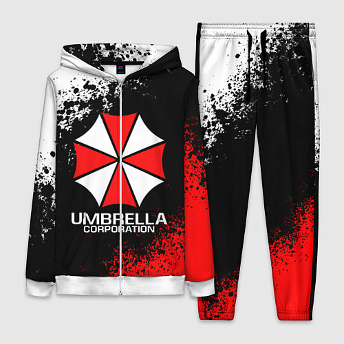 Женский костюм RESIDENT EVIL UMBRELLA / 3D-Белый – фото 1