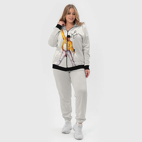 Женский костюм Фредди Меркьюри автограф / 3D-Черный – фото 4