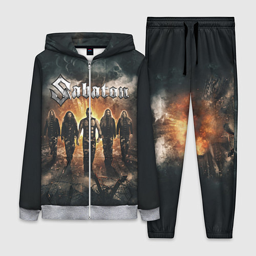 Женский костюм Sabaton Band / 3D-Меланж – фото 1