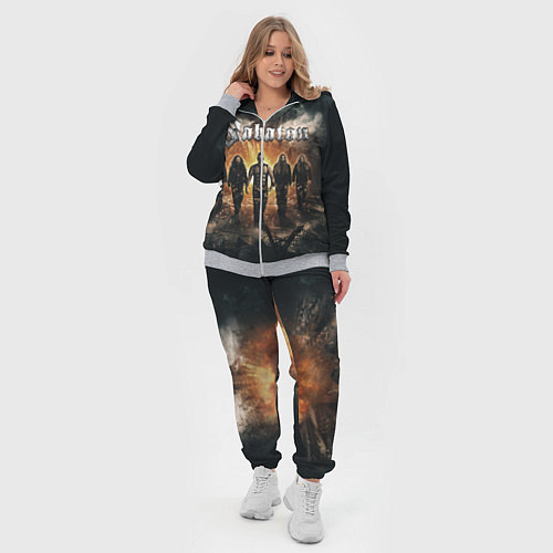 Женский костюм Sabaton Band / 3D-Меланж – фото 4