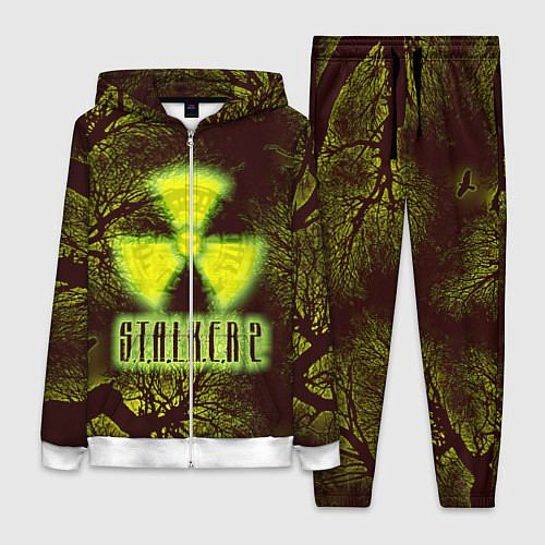 Женский костюм Сталкер / 3D-Белый – фото 1