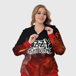 Женский 3D-костюм Ozzy Osbourne, цвет: 3D-красный — фото 2