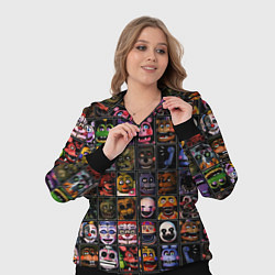 Женский 3D-костюм Five Nights At Freddy's, цвет: 3D-черный — фото 2