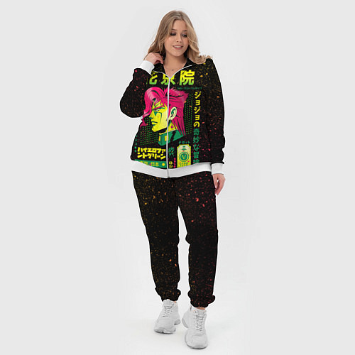 Женский костюм Приключения ДжоДжо / 3D-Белый – фото 4