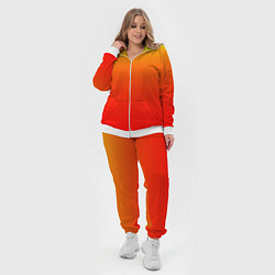 Женский 3D-костюм Оранж, цвет: 3D-белый — фото 2