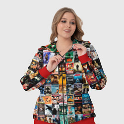 Женский 3D-костюм Постеры фильмов, цвет: 3D-красный — фото 2