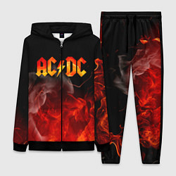 Женский 3D-костюм ACDC, цвет: 3D-черный