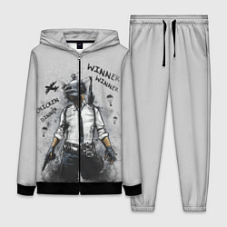 Женский 3D-костюм PUBG, цвет: 3D-черный