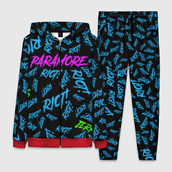 Женский 3D-костюм Paramore RIOT!, цвет: 3D-красный