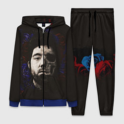 Женский 3D-костюм Chino Moreno, цвет: 3D-синий