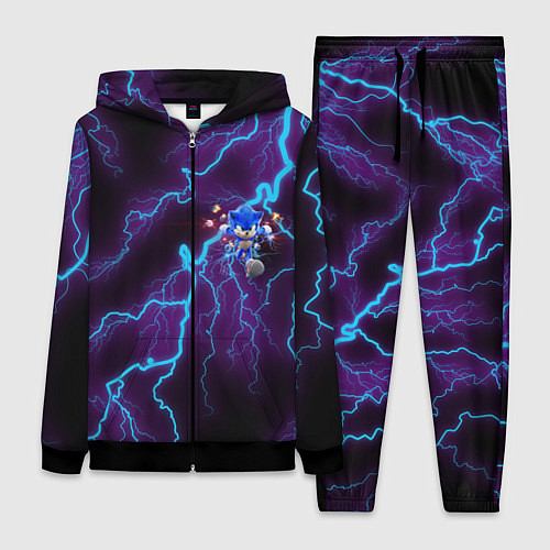 Женский костюм SONIC / 3D-Черный – фото 1