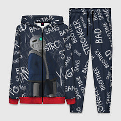 Женский 3D-костюм UNDERTALE, цвет: 3D-красный