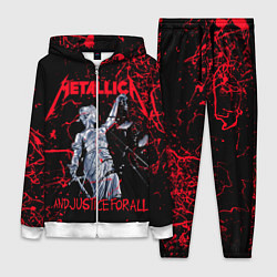 Женский 3D-костюм Metallica, цвет: 3D-белый