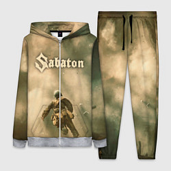Женский 3D-костюм Sabaton, цвет: 3D-меланж