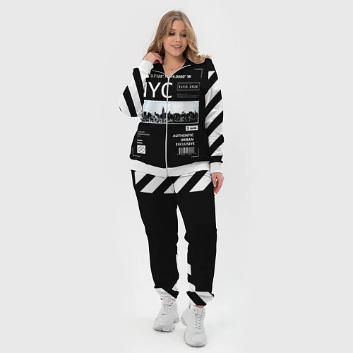 Женский костюм Off-White: NYC / 3D-Белый – фото 4