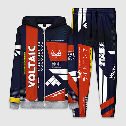 Женский костюм Кровавый спорт / 3D-Меланж – фото 1