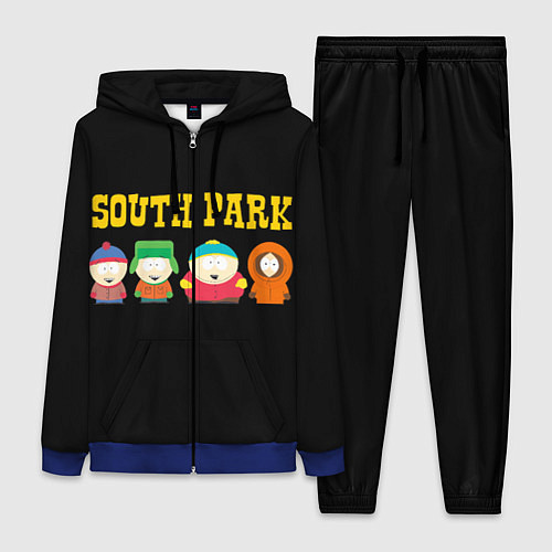 Женский костюм South Park / 3D-Синий – фото 1