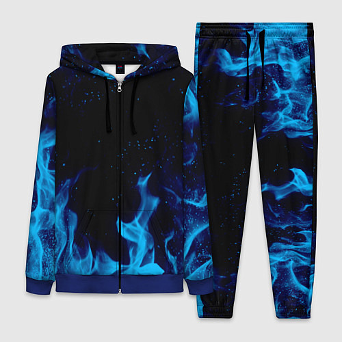 Женский костюм СИНИЙ ОГОНЬ / 3D-Синий – фото 1