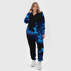 Женский 3D-костюм СИНИЙ ОГОНЬ, цвет: 3D-синий — фото 2