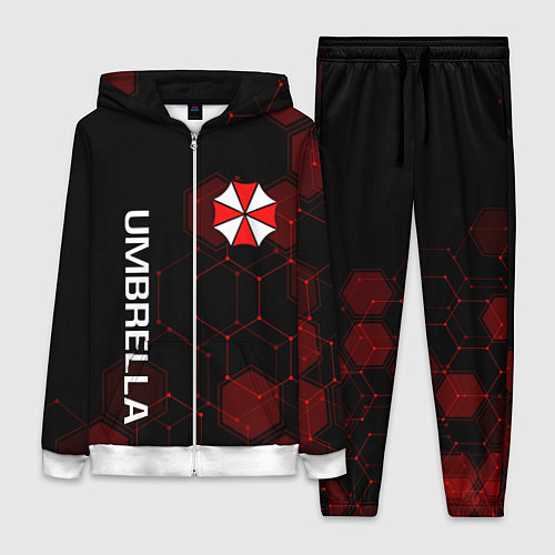 Женский костюм UMBRELLA CORP / 3D-Белый – фото 1