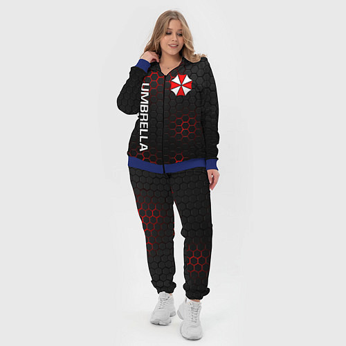 Женский костюм UMBRELLA CORP / 3D-Синий – фото 4