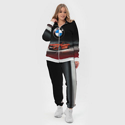 Женский 3D-костюм BMW, цвет: 3D-белый — фото 2