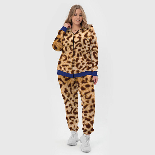 Женский костюм Леопард / 3D-Синий – фото 4
