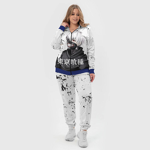Женский костюм Токийский гуль / 3D-Синий – фото 4