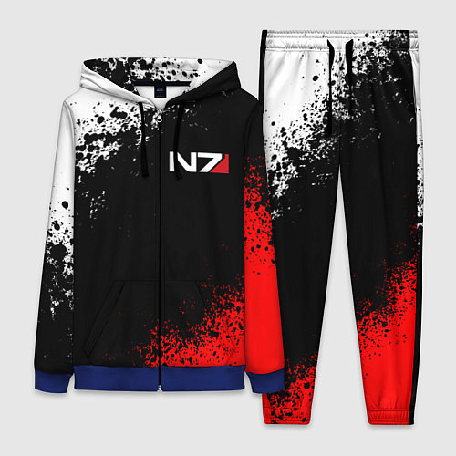 Женский костюм MASS EFFECT N7 / 3D-Синий – фото 1