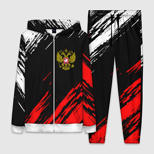 Женский костюм РОССИЯ / 3D-Белый – фото 1