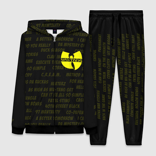 Женский костюм WU-TANG CLAN / 3D-Черный – фото 1