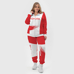 Женский 3D-костюм Toyota Driver, цвет: 3D-белый — фото 2