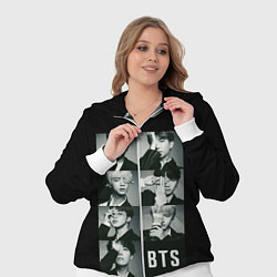 Женский 3D-костюм BTS, цвет: 3D-белый — фото 2