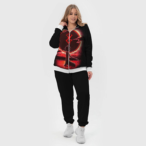 Женский костюм BERSERK / 3D-Белый – фото 4