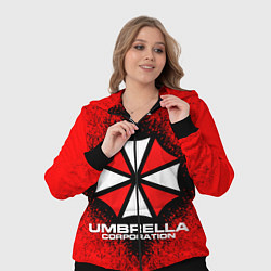 Женский 3D-костюм Umbrella Corporation, цвет: 3D-черный — фото 2