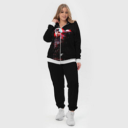 Женский 3D-костюм BTS, цвет: 3D-белый — фото 2