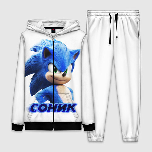 Женский костюм SONIC / 3D-Черный – фото 1