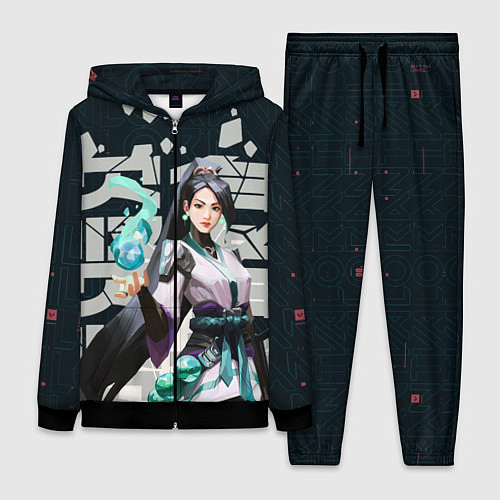 Женский костюм Sage / 3D-Черный – фото 1