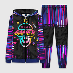 Женский 3D-костюм RETROGAMER3D47, цвет: 3D-синий