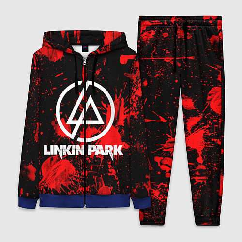 Женский костюм Linkin Park / 3D-Синий – фото 1