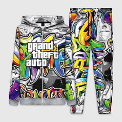 Женский 3D-костюм GTA, цвет: 3D-меланж