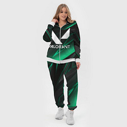 Женский 3D-костюм VALORANT, цвет: 3D-белый — фото 2