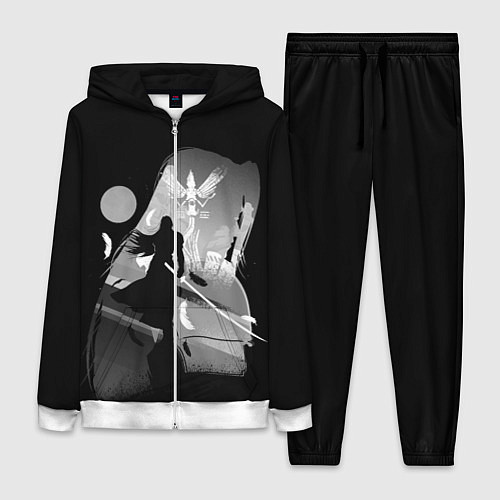 Женский костюм Final Fantasy / 3D-Белый – фото 1