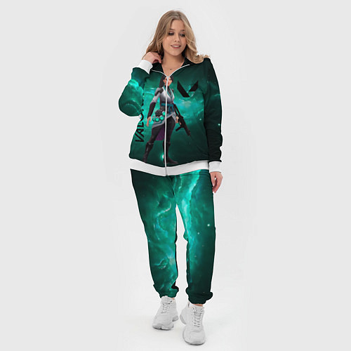 Женский костюм Valorant / 3D-Белый – фото 4